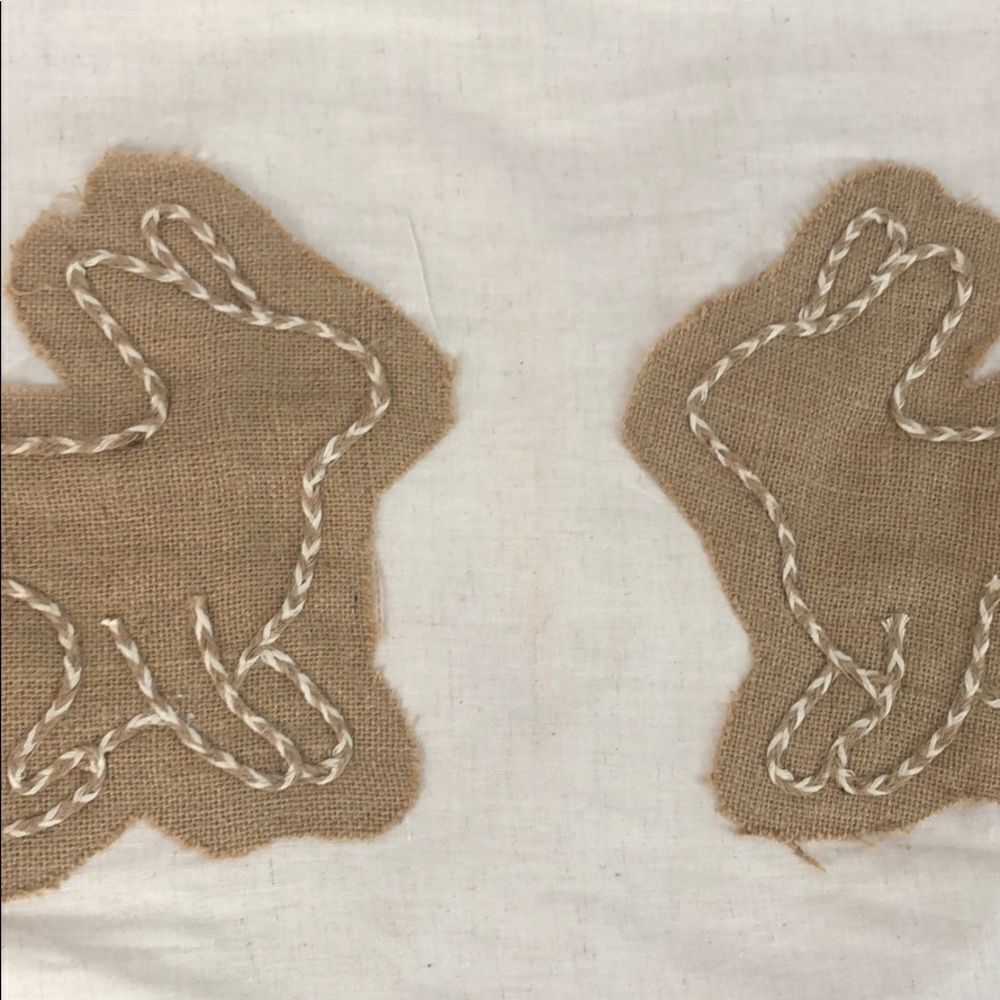 Nicole Miller bunny table runner